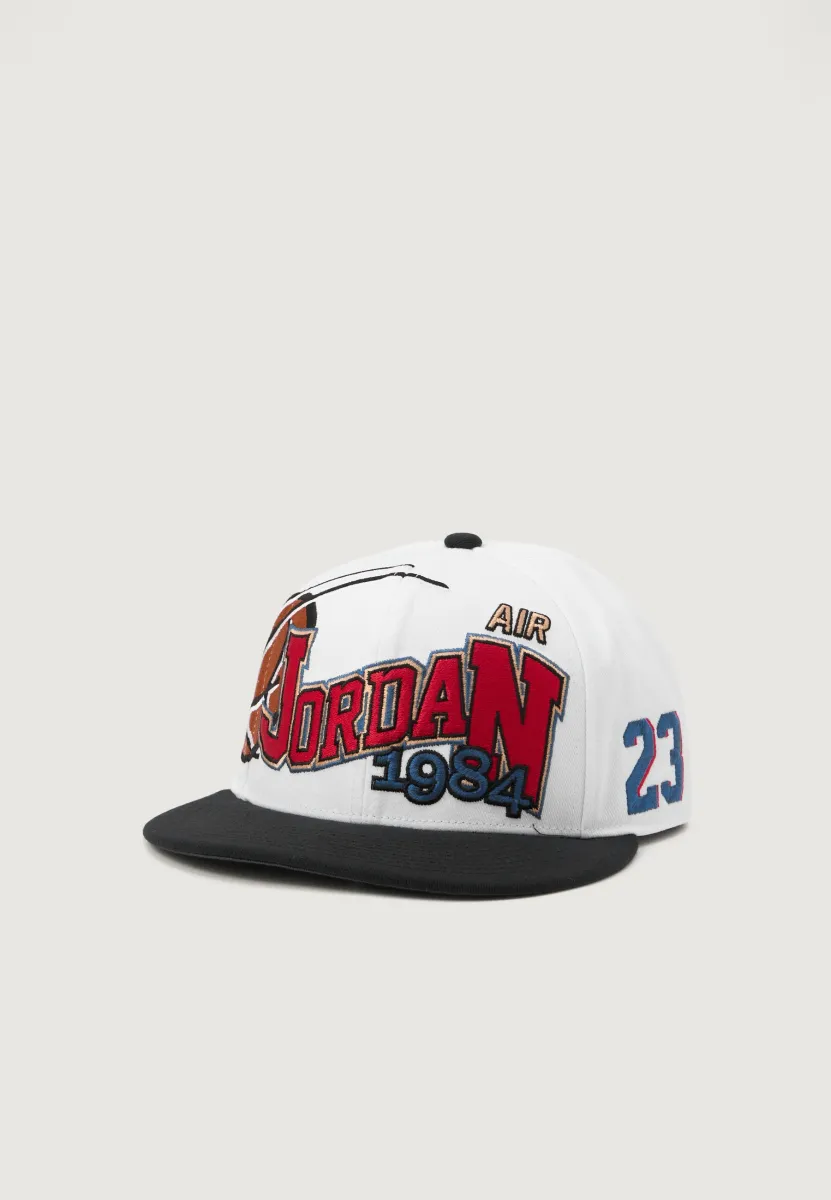 CAP UNISEX - Cap - white/anthracite/black