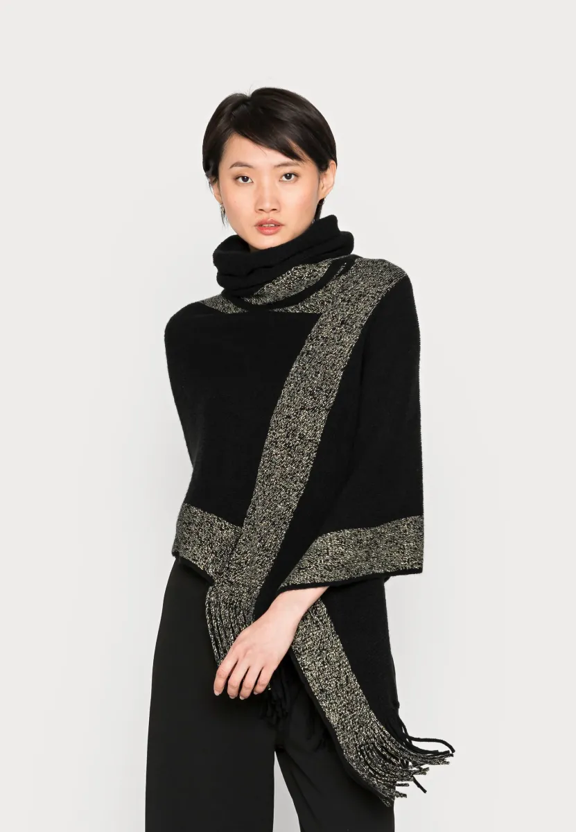 Cape - black / gold