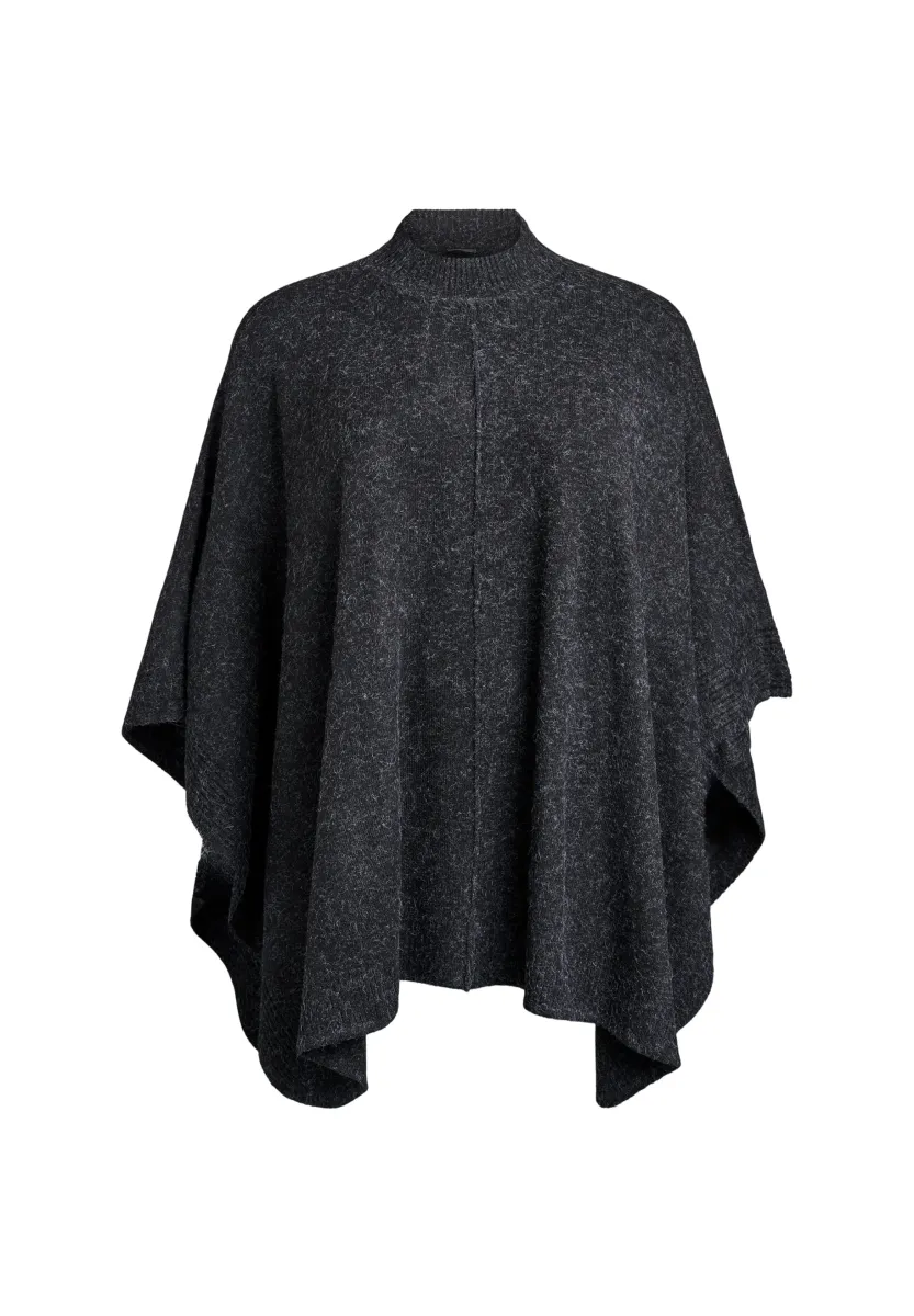Cape - dark grey melange