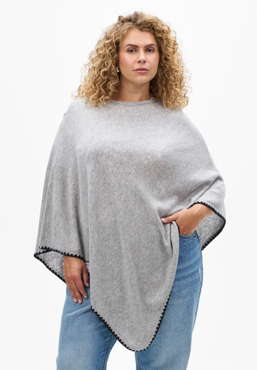 Cape - light grey melange