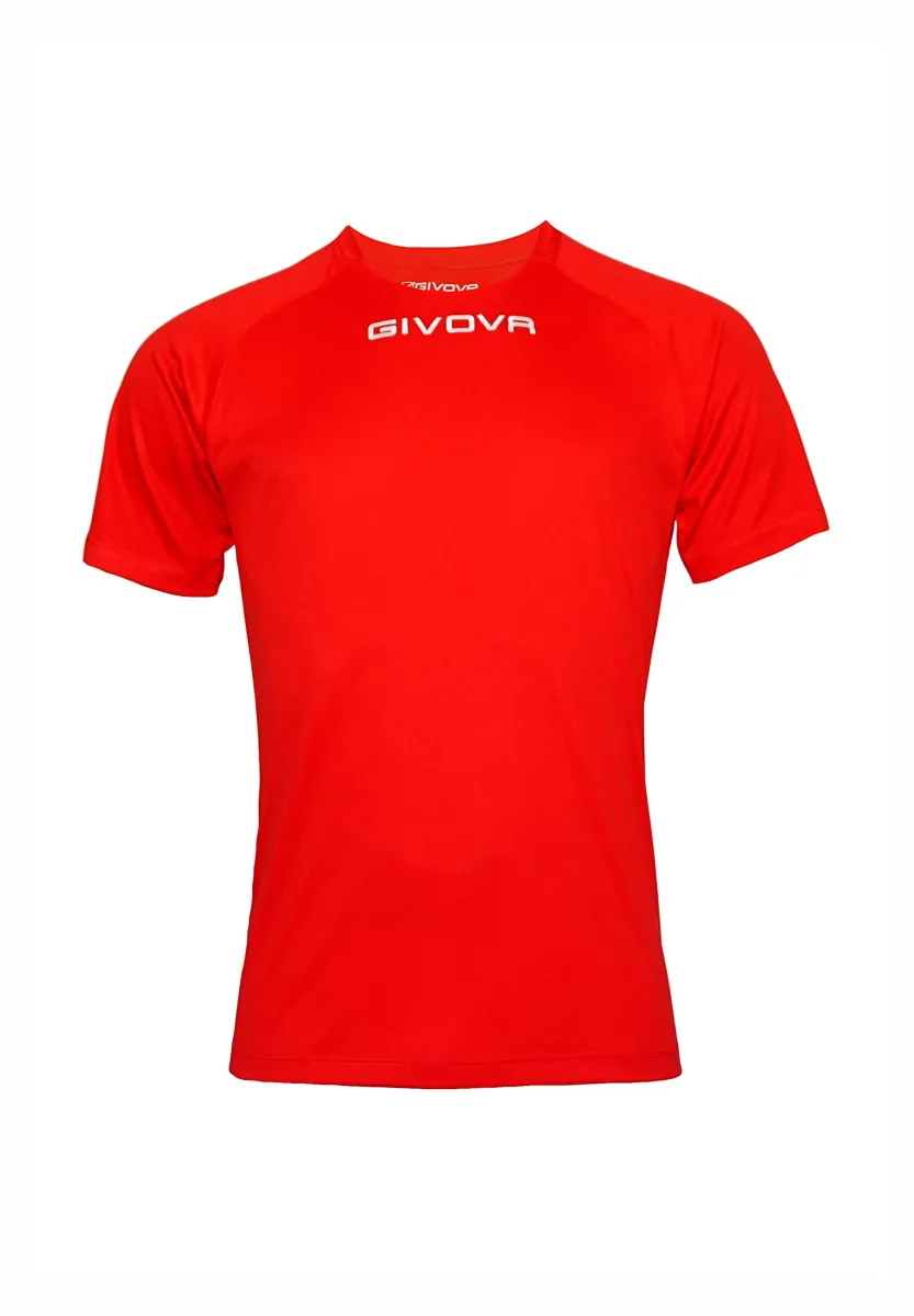 CAPO INTERLOCK SHORTSLEEVE - T-Shirt print - rot