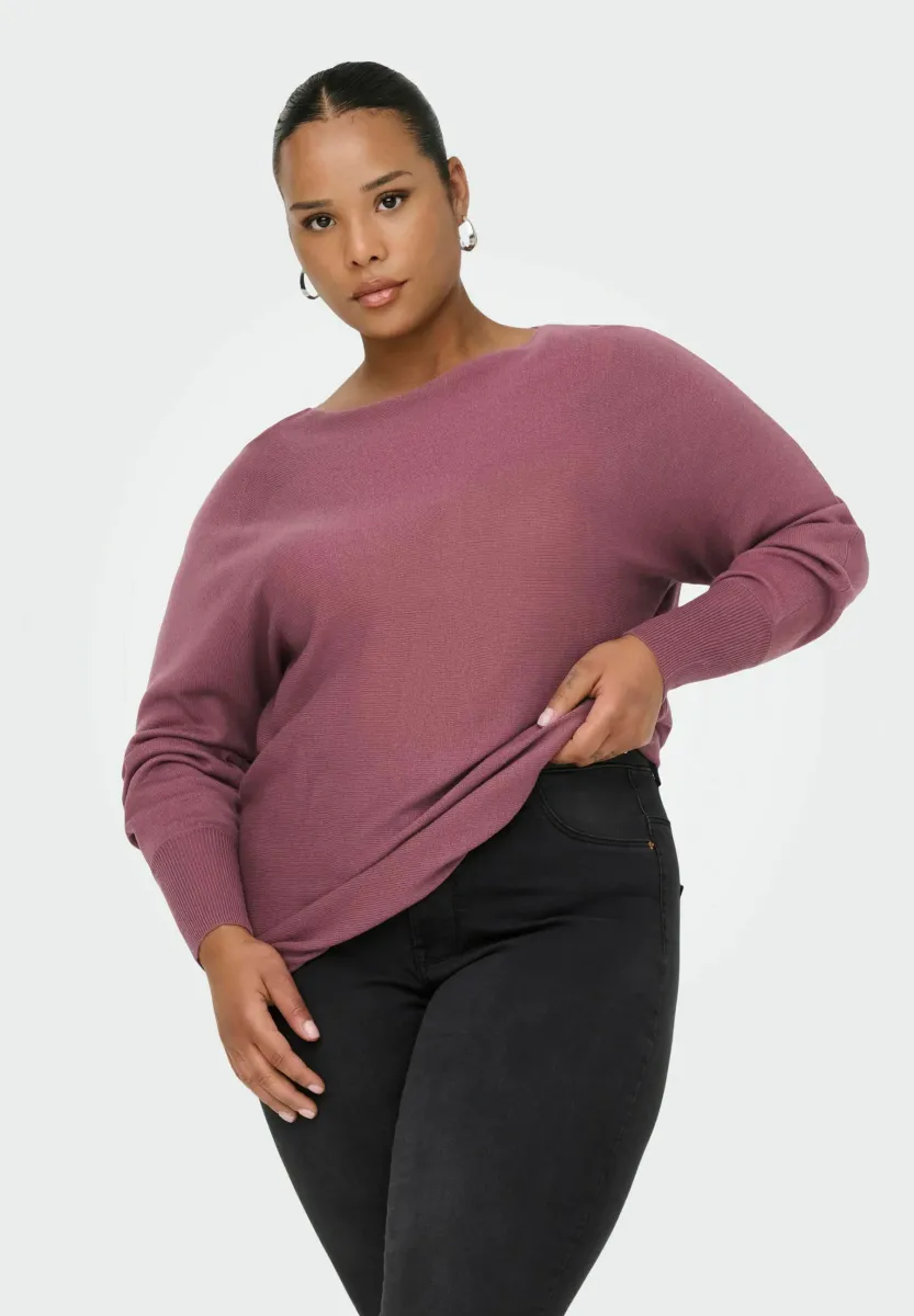 CARAIDA - Strickpullover - rose brown