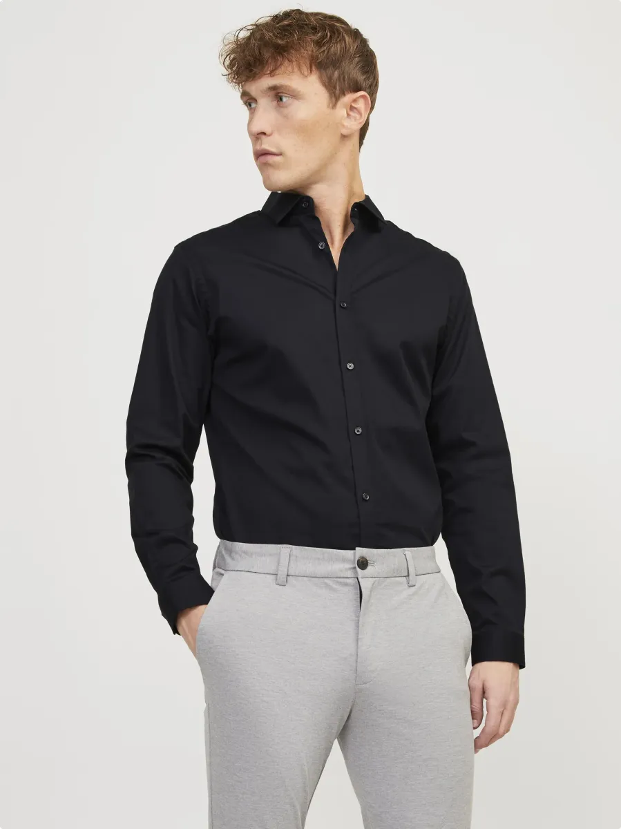 CARDIFF - Hemd - black