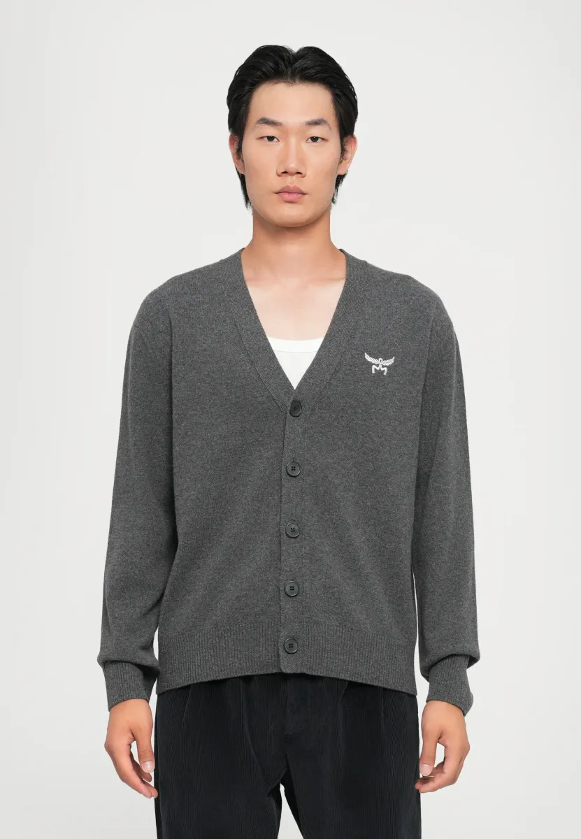 CARDIGAN - Strickjacke - dark grey