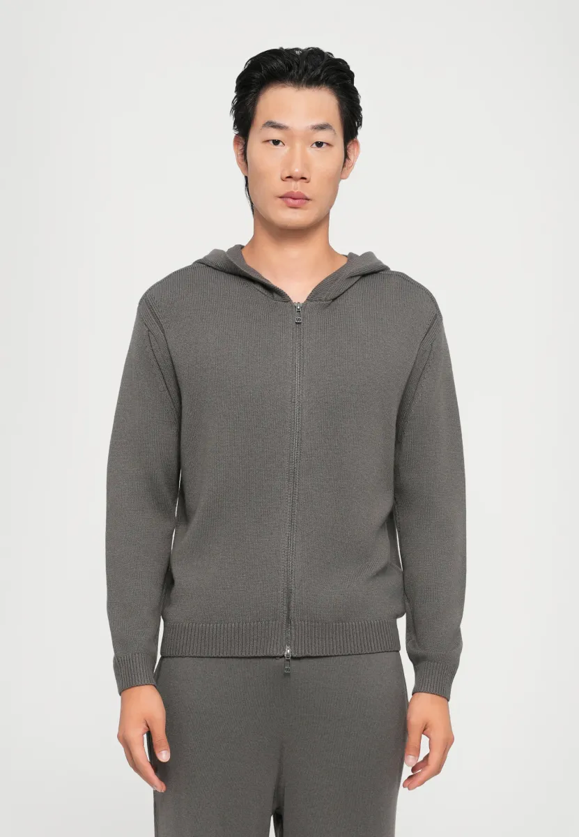 CARDIGAN - Strickjacke - dark gull gray