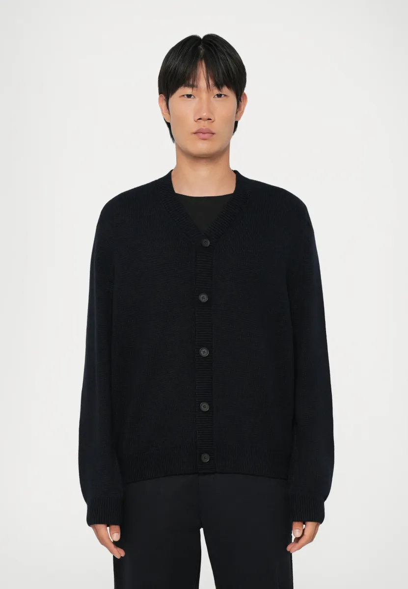 CARDIGAN - Strickjacke - deep navy