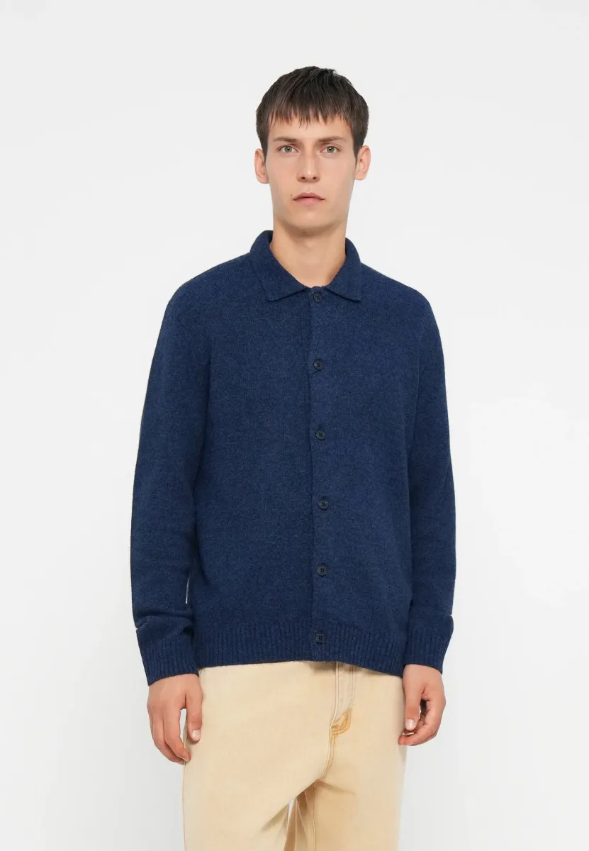 CARDIGAN - Strickjacke - denim blue