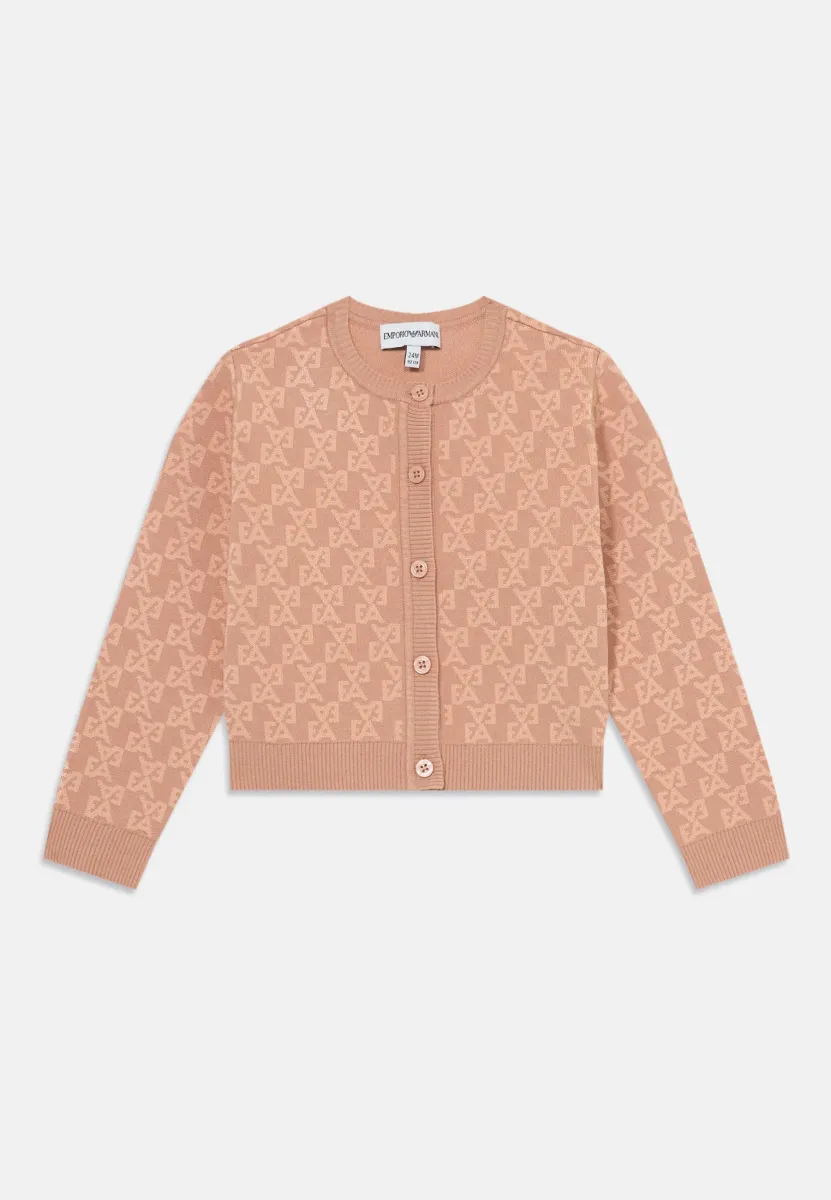 CARDIGAN - Strickjacke - mahogany rose