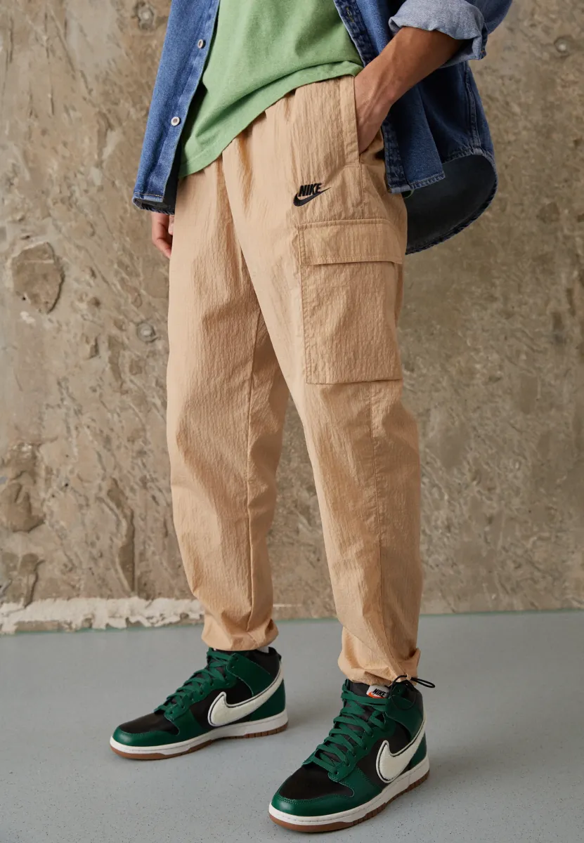 Cargohose - hemp/black