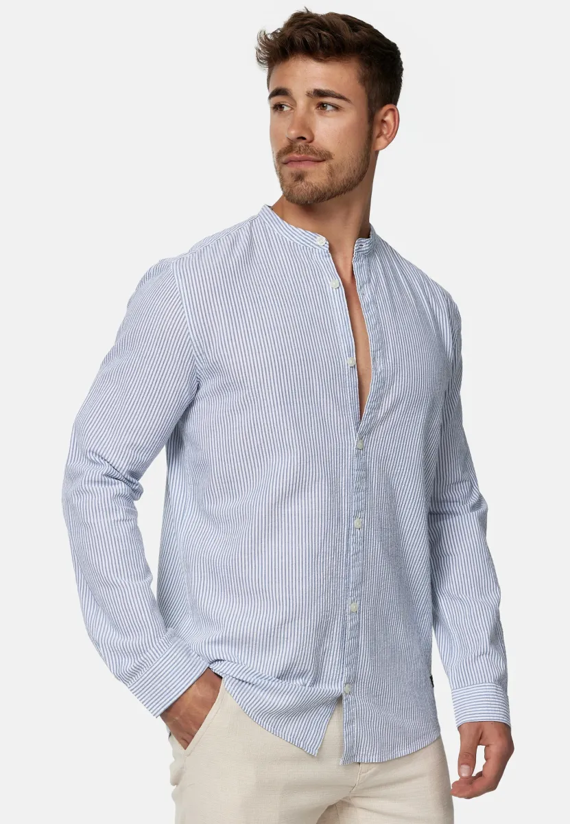 CARI - Hemd - copen blue