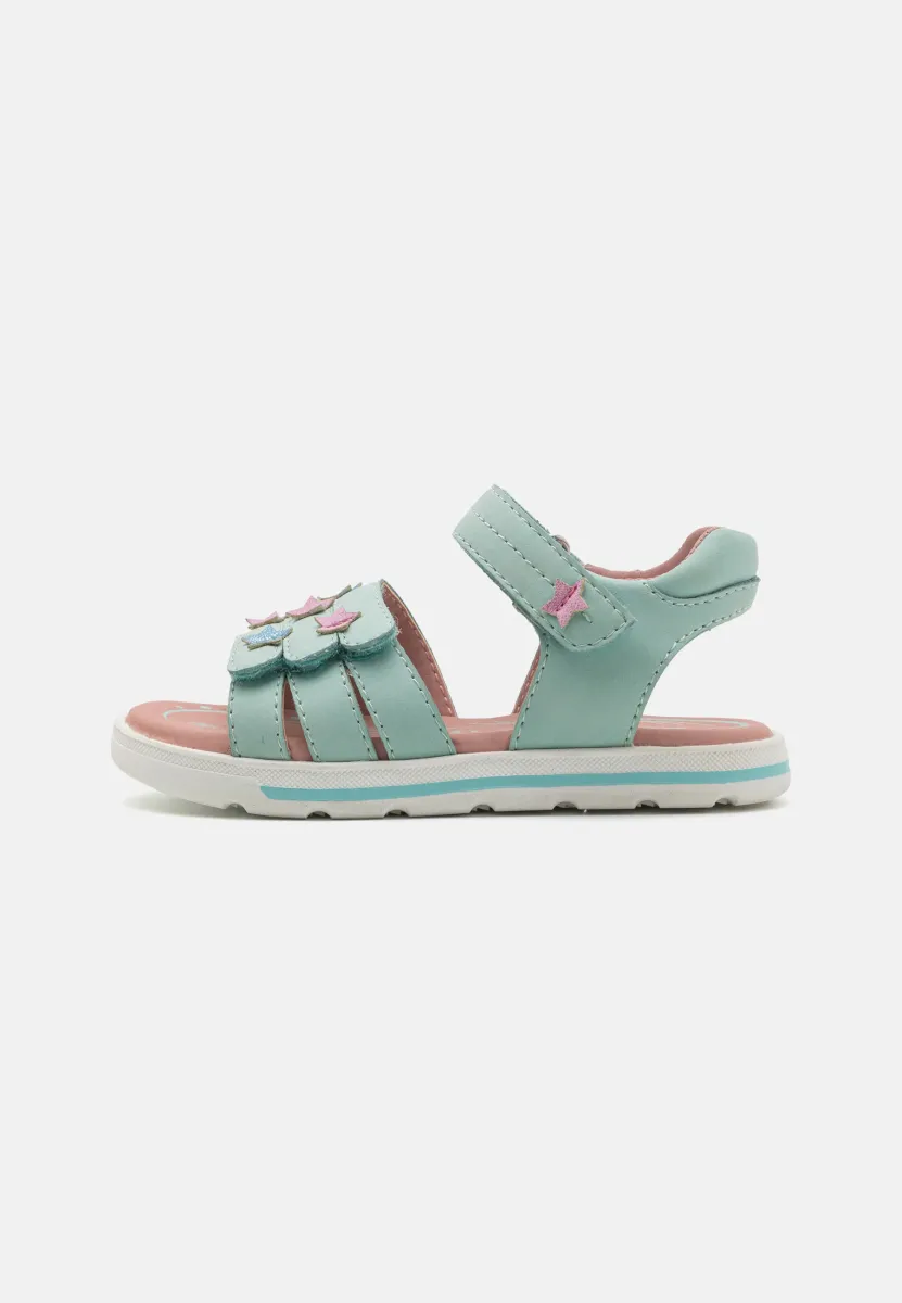 CARIN - Riemensandalette - mint/turquoise