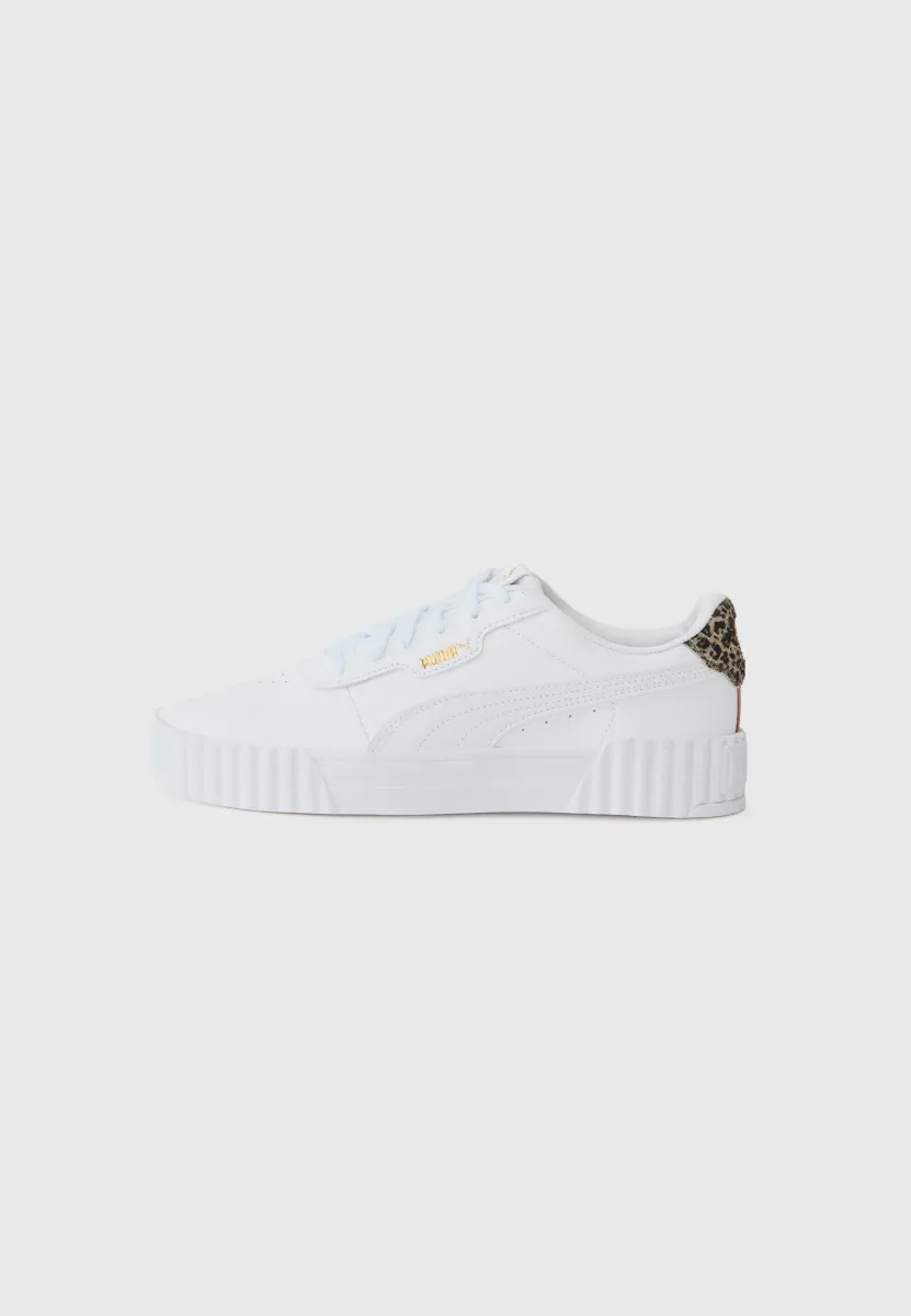 CARINA - Sneaker low - white/gold-coloured