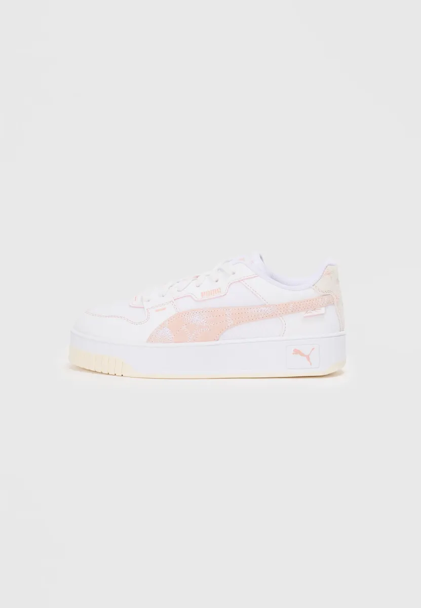 CARINA - Sneaker low - white/rose quartz