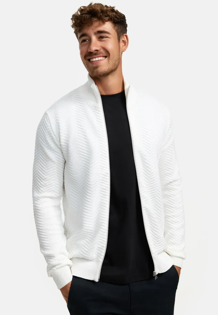CARLO - Strickjacke - off white