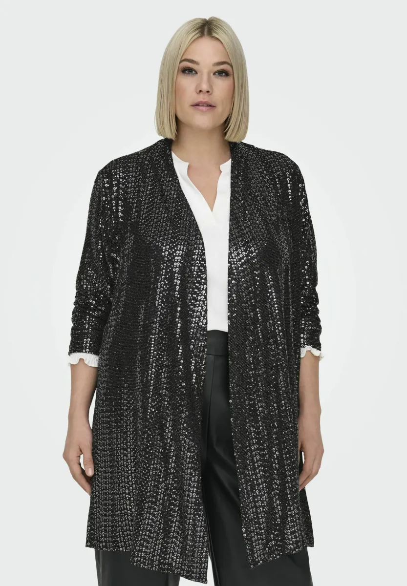 CARLOLINA  - Strickjacke - black