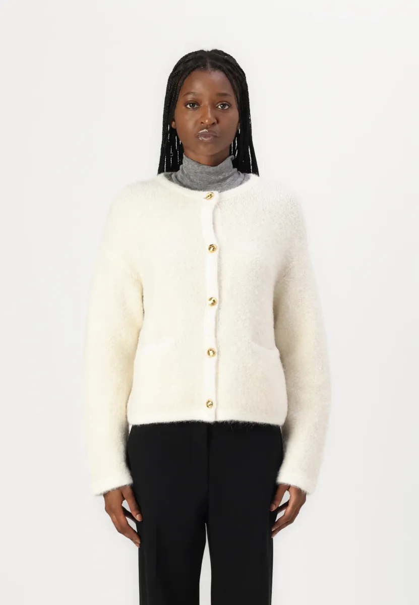 CARLY - Strickjacke - vanilla