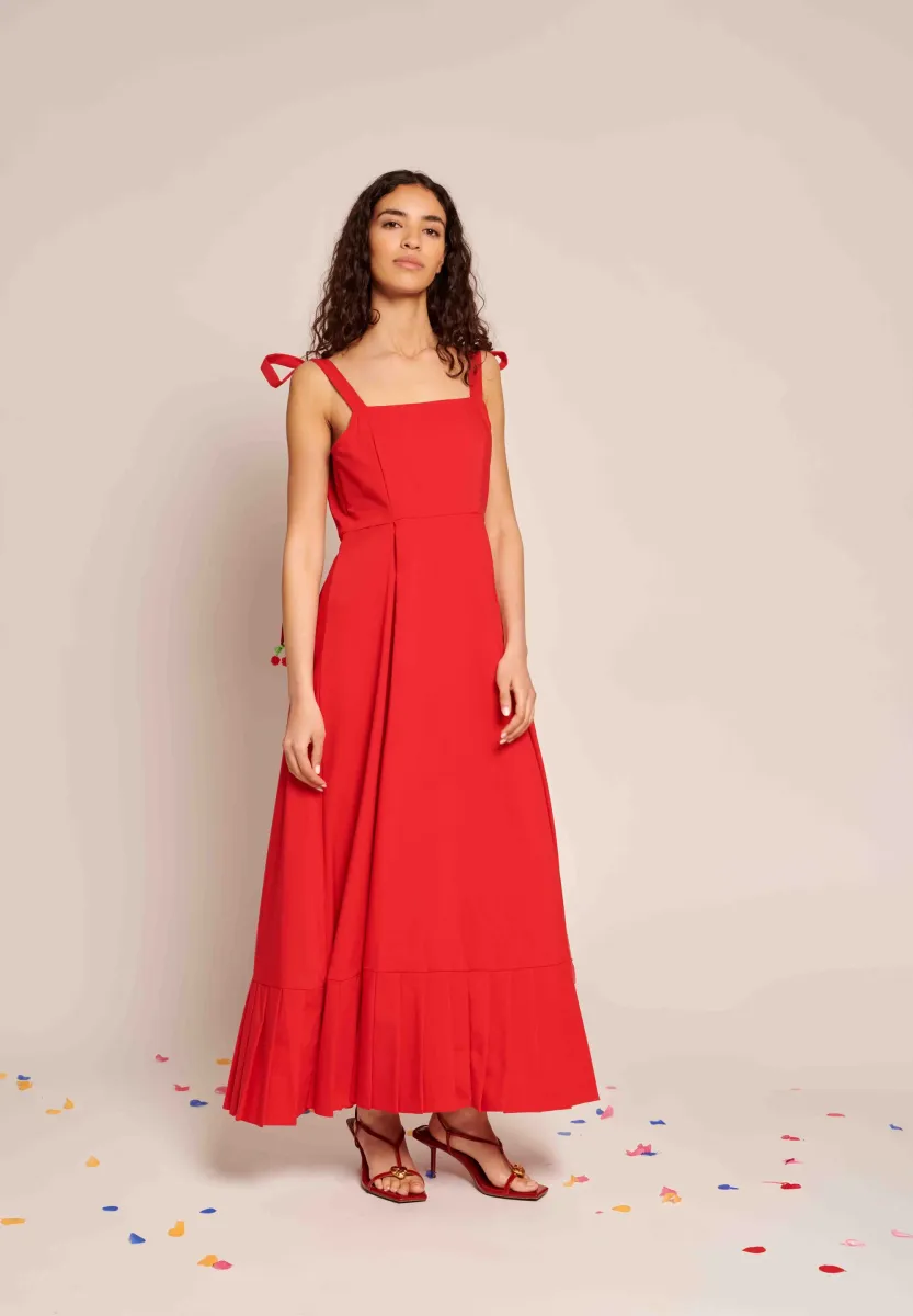 CARMEN - Maxikleid - red