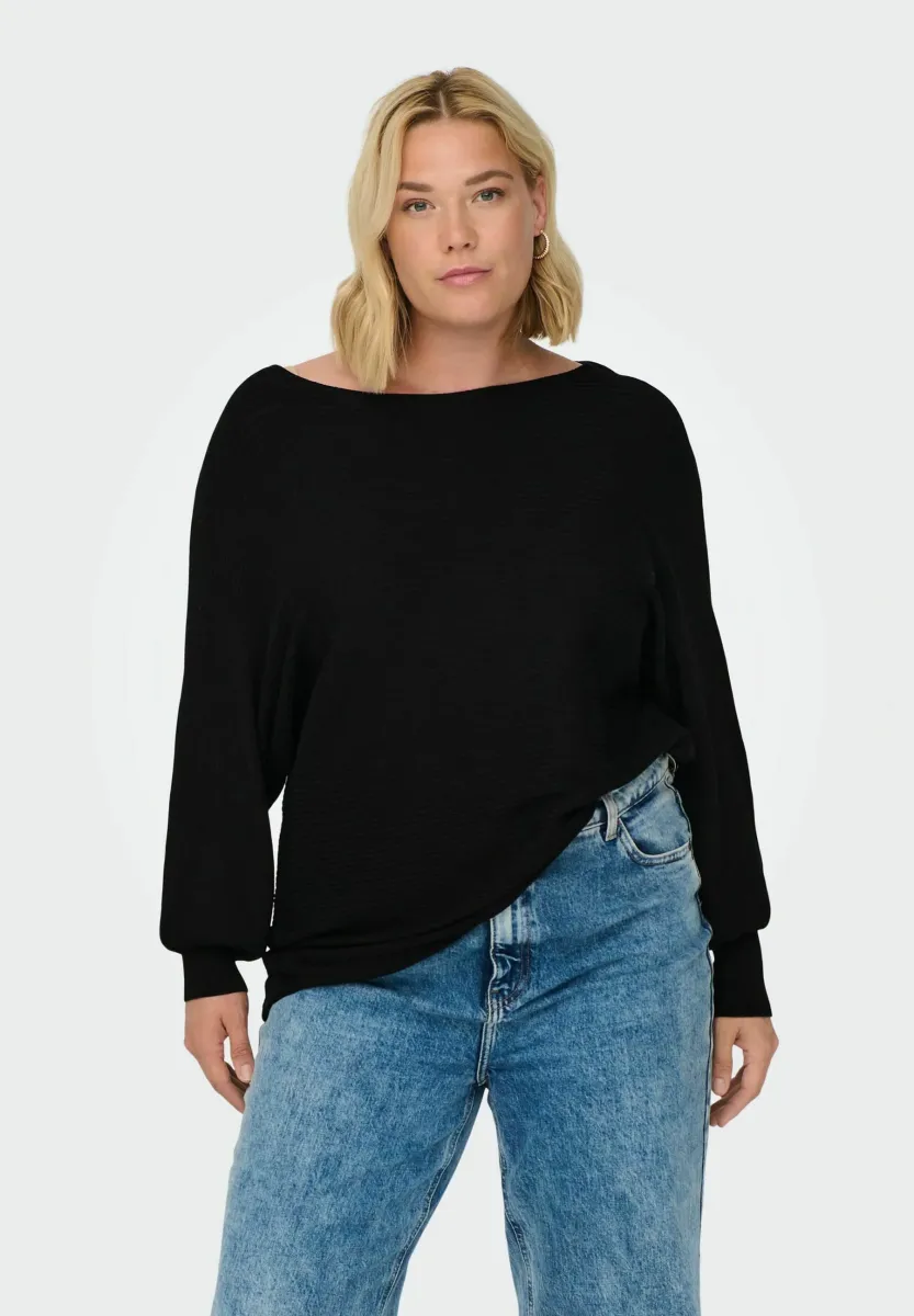 CARNEW ADALINE - Strickpullover - black