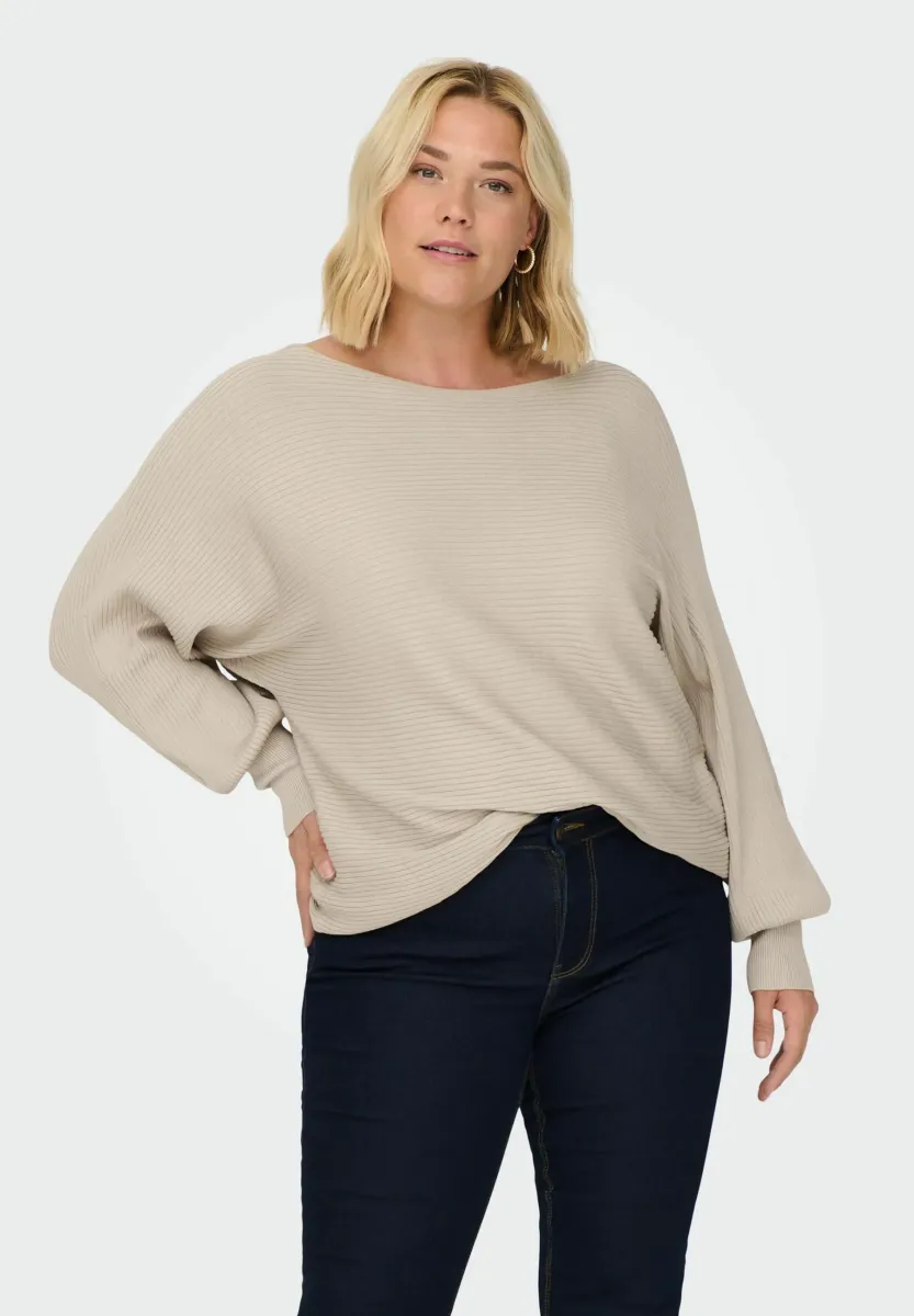 CARNEW ADALINE - Strickpullover - pumice stone