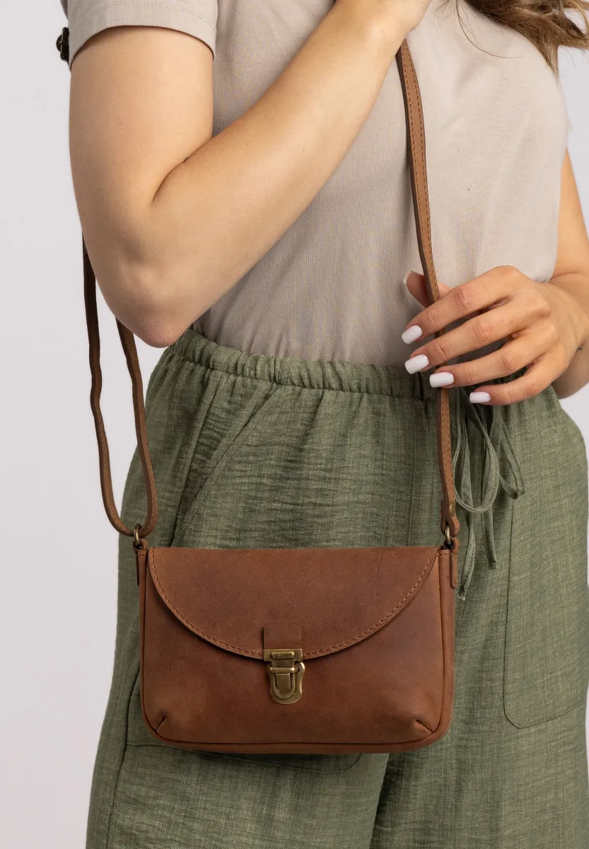 CAROLE - Umhängetasche - braun