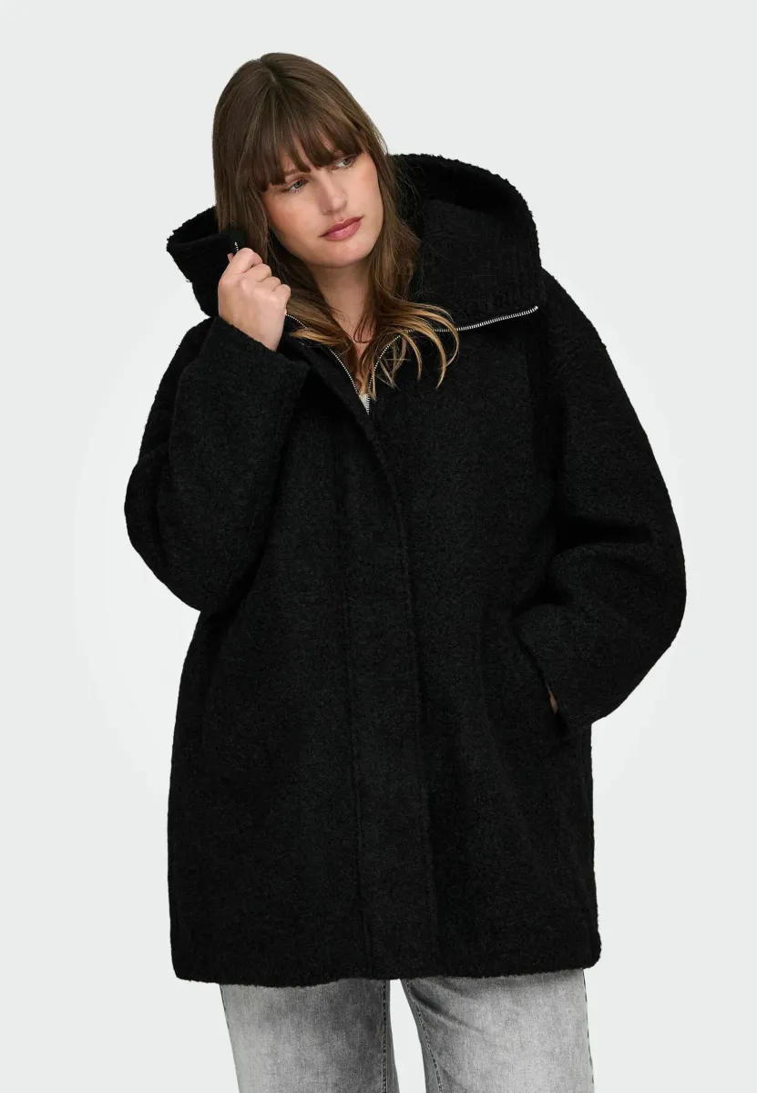 CARRENO - Kurzmantel - black