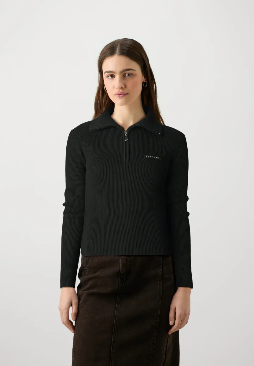 CARRICK - Strickpullover - black