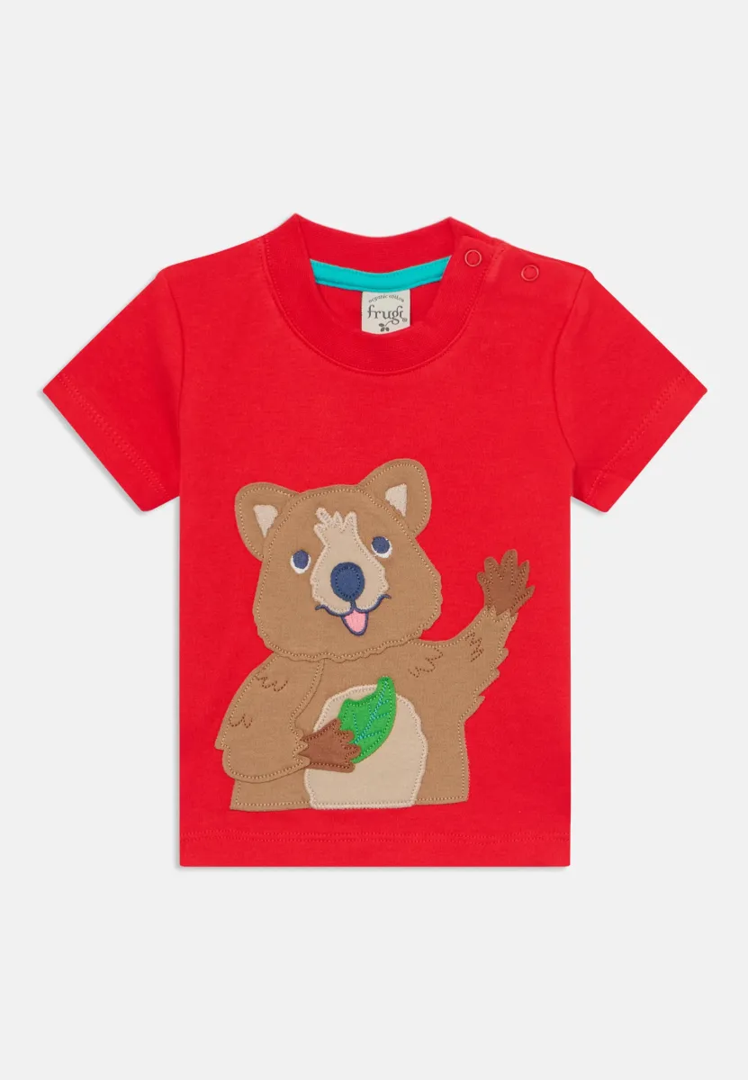 CARSEN UNISEX - T-Shirt print - red