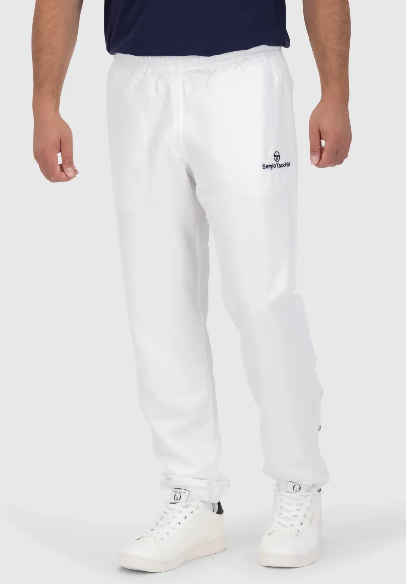 CARSON PANTS - Jogginghose - white black