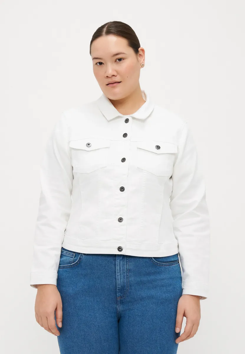 CARWESPA LIFE JACKET - Jeansjacke - white