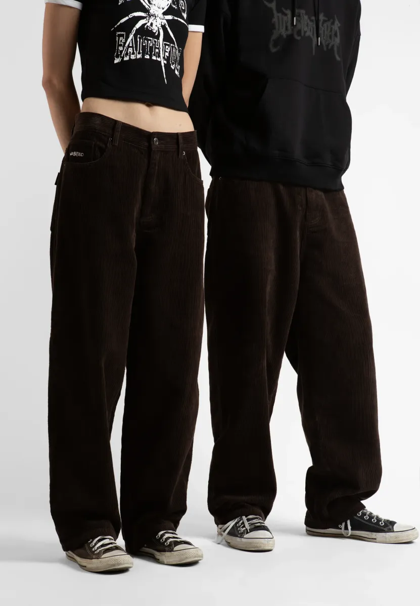 CASPER PANT UNISEX - Stoffhose - ice brown