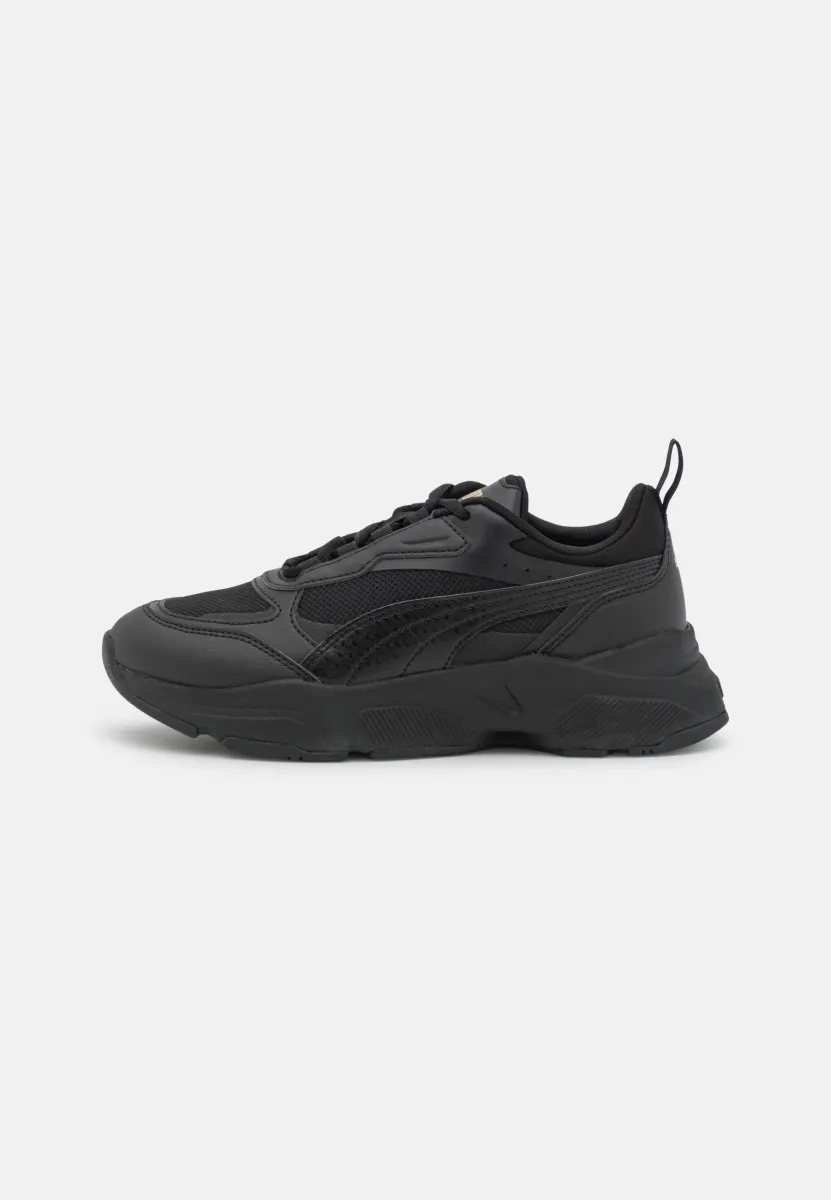 CASSIA - Sneaker low - black/team gold