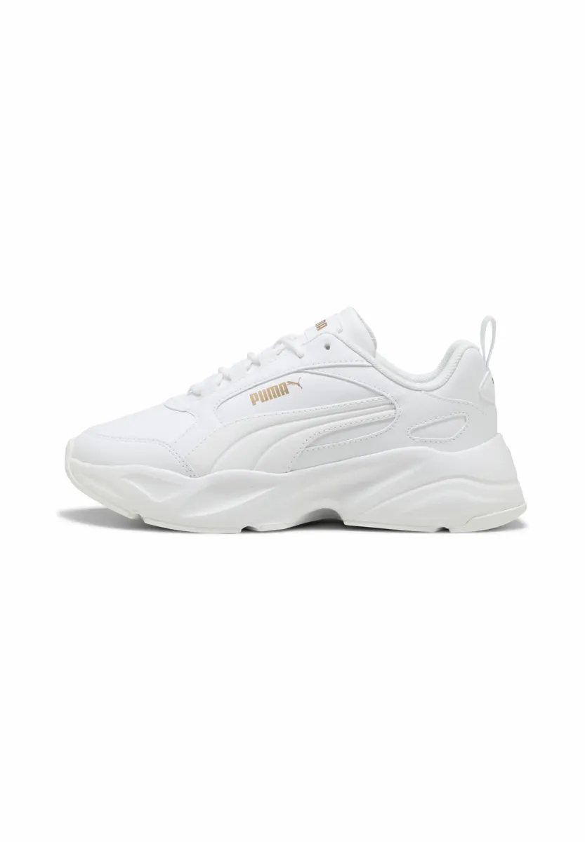 CASSIA SNEAKERS - Sneaker low - white/white/gold