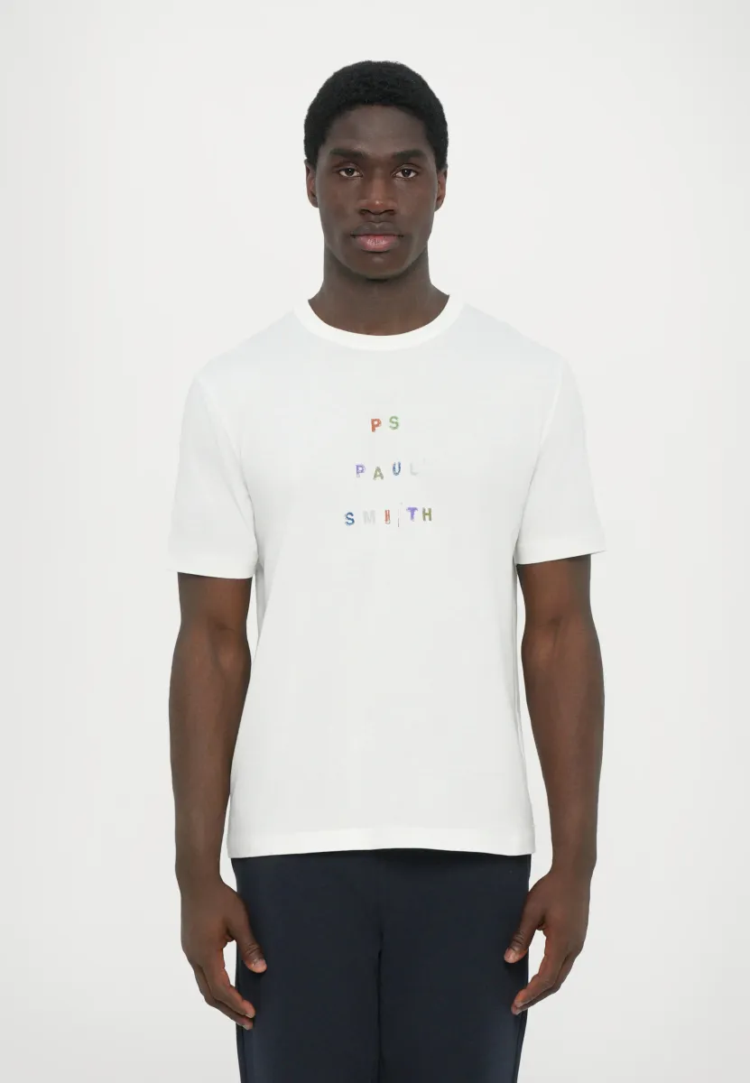 CASUAL FIT  - T-Shirt print - white