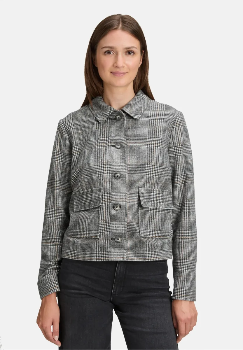 CASUAL MIT TASCHEN - Leichte Jacke - black camel