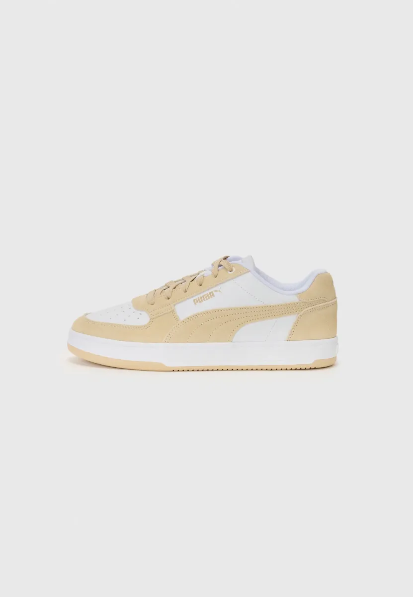 CAVEN 2.0 MONO UNISEX - Sneaker low - white canvas/gold-coloured