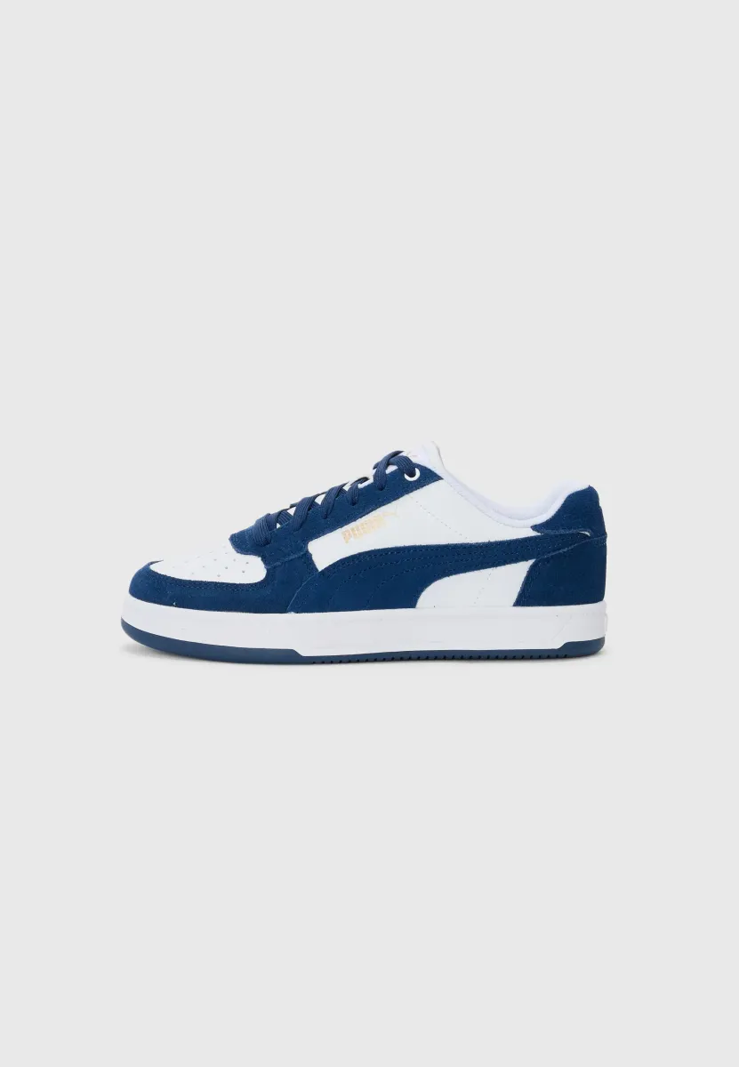 CAVEN 2.0 MONO UNISEX - Sneaker low - white/persian blue/gold-coloured