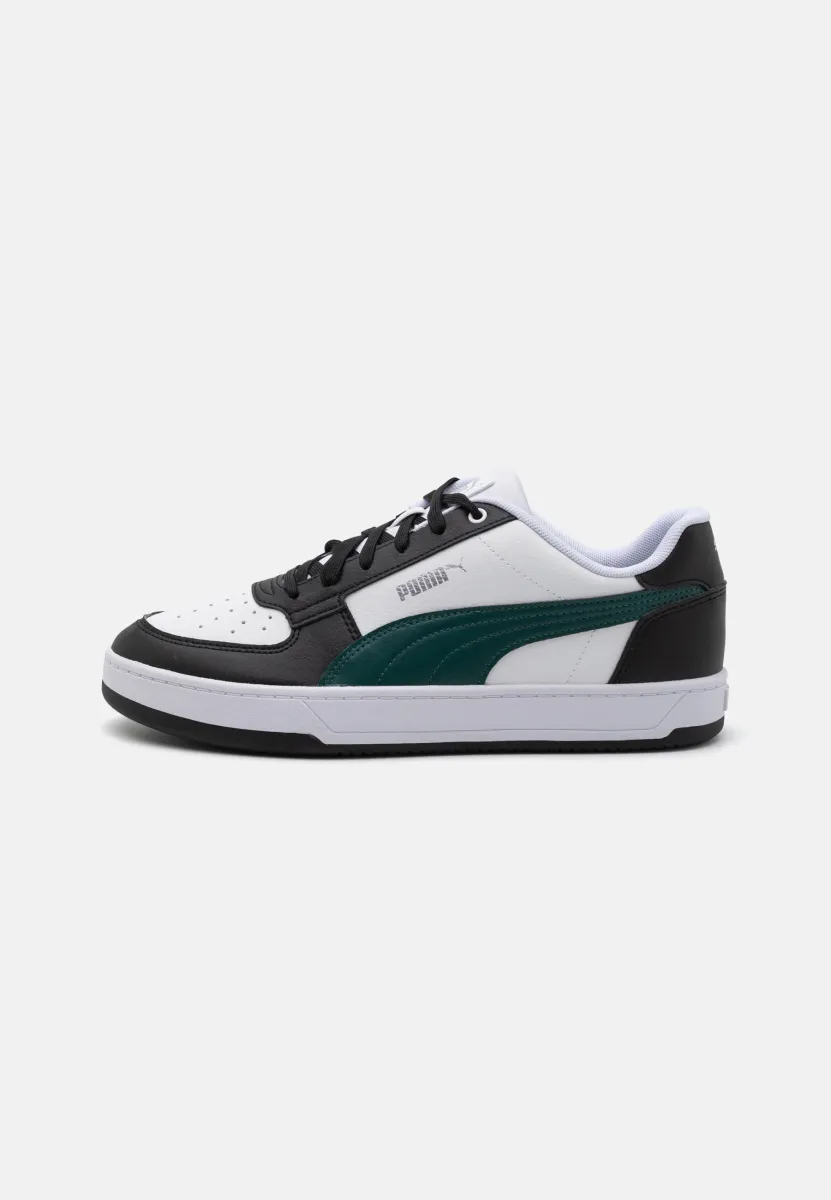 CAVEN  - Sneaker low - white/dark myrtle/black