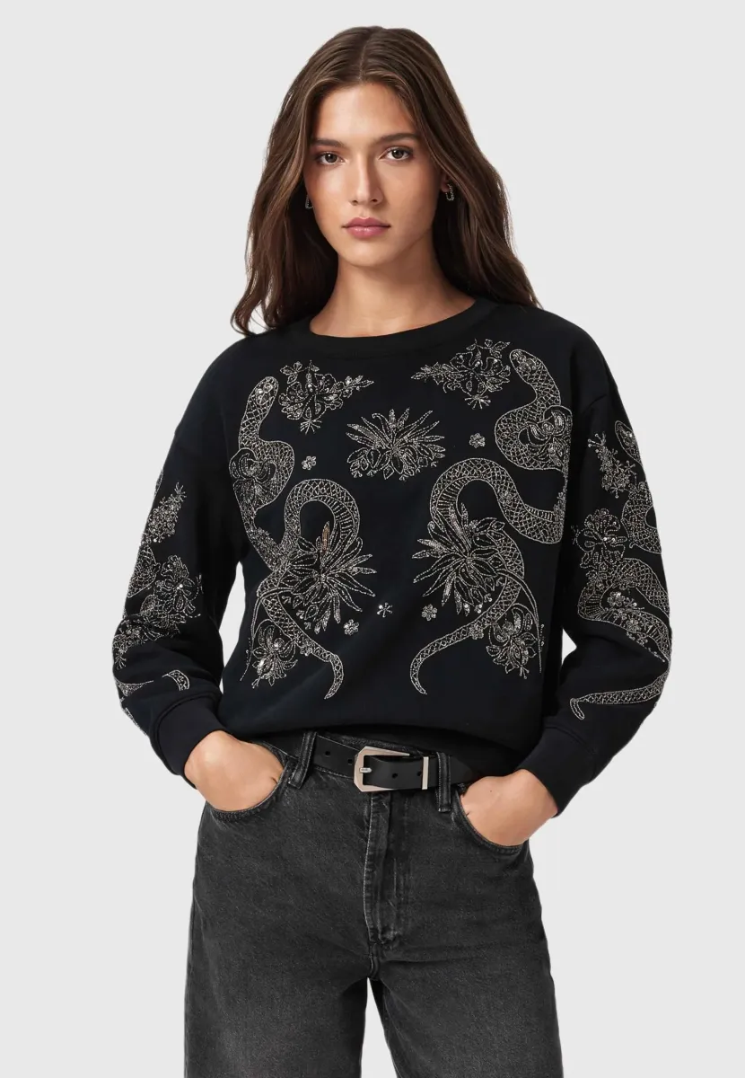 CECILE PIPPA  - Langarmshirt - black
