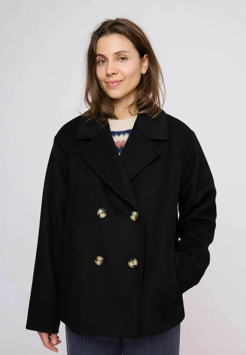 CECILIA - Blazer - black