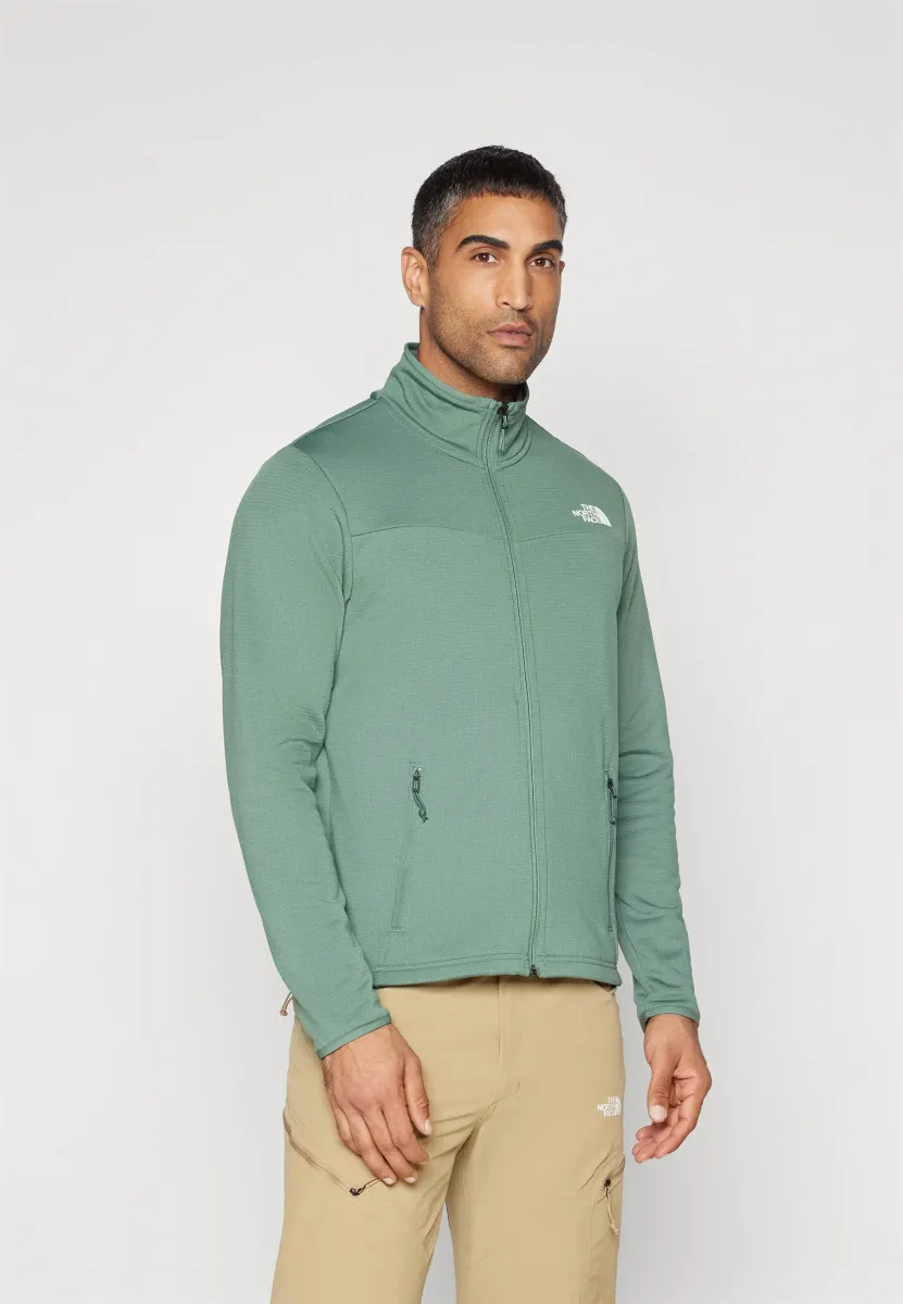 CEDAR TRAIL GRID JACKET - Fleecejacke - duck green
