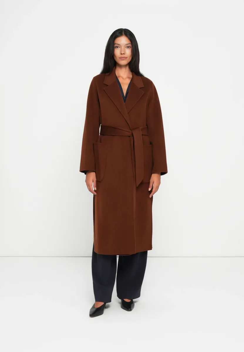 CELIA - Klassischer Mantel - rusty brown