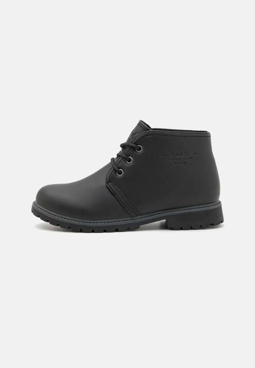 CESANE MID - Schnürstiefelette - black