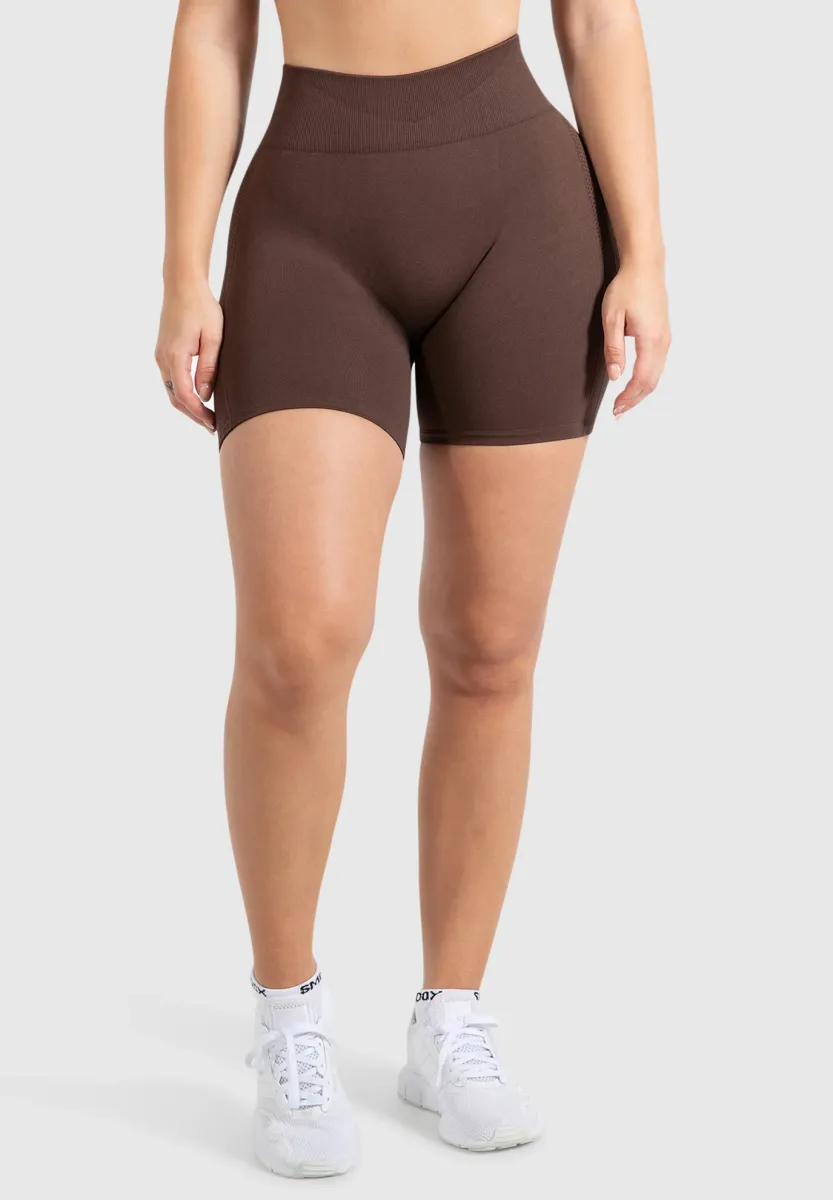 CETRINA SEAMLESS SCRUNCH  - Shorts - braun