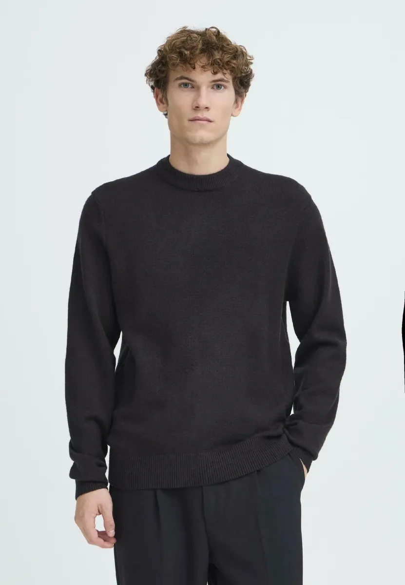 CFANDRO - Strickpullover - black beauty
