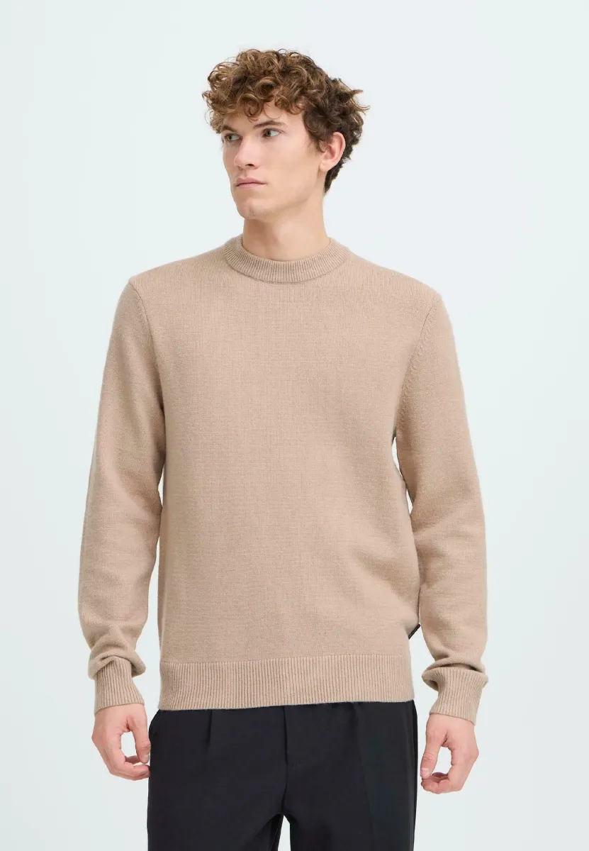 CFANDRO - Strickpullover - silver mink melange