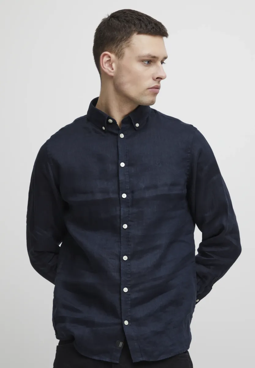 CFANTON LINEN MIX - Hemd - navy blazer