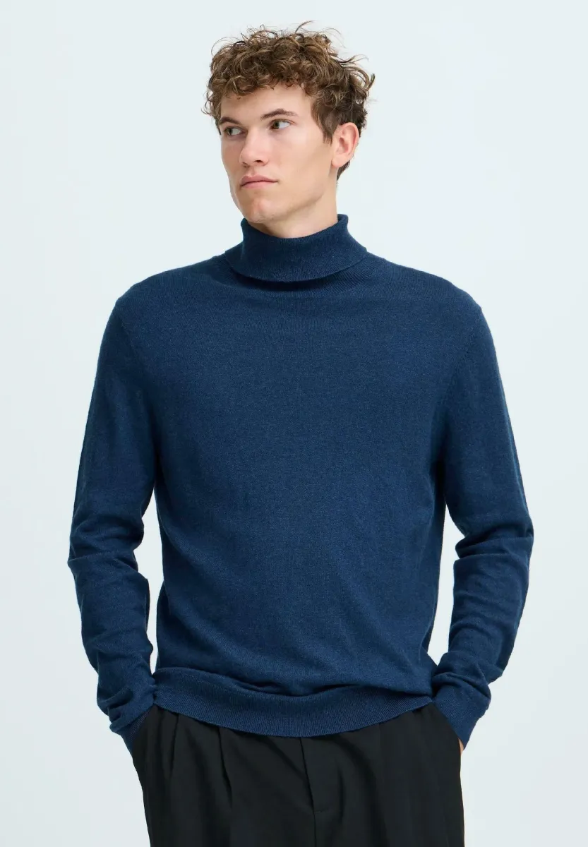 CFEDIN - Strickpullover - medieval blue melange