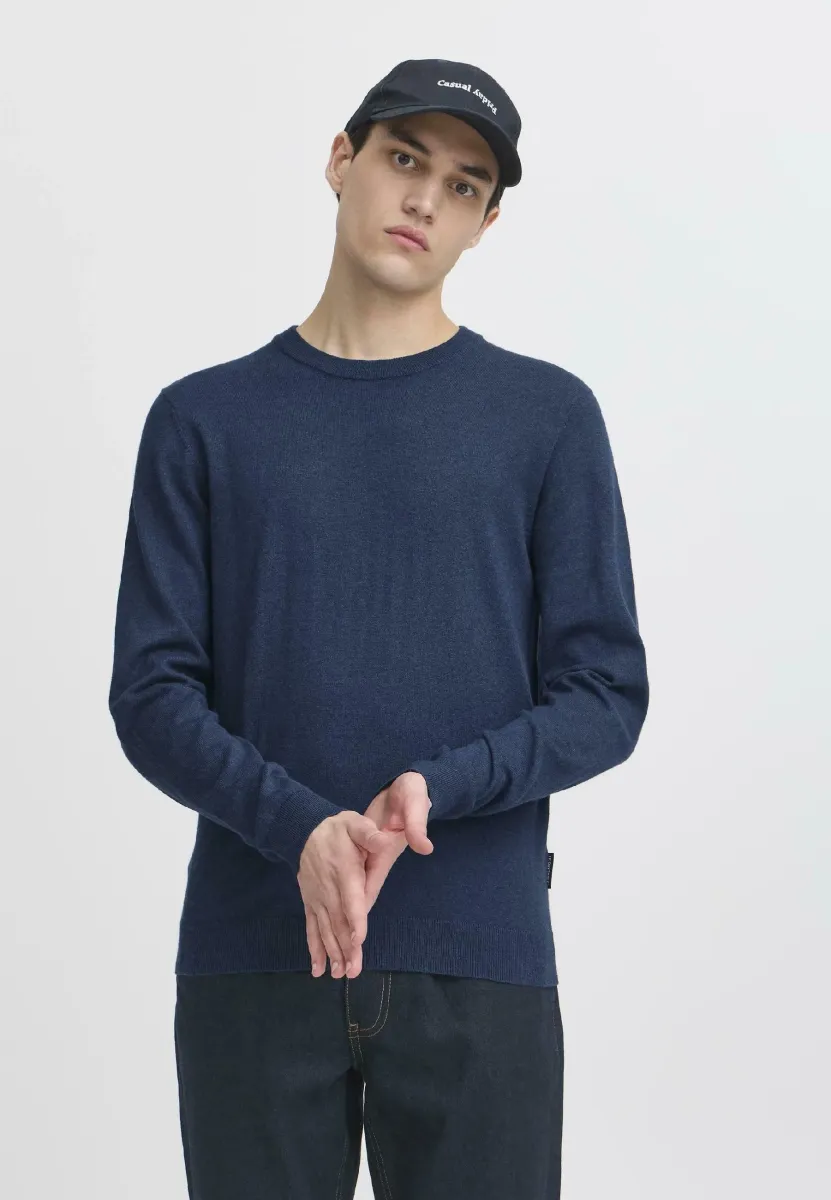 CFHALFDAN - Strickpullover - medieval blue melange