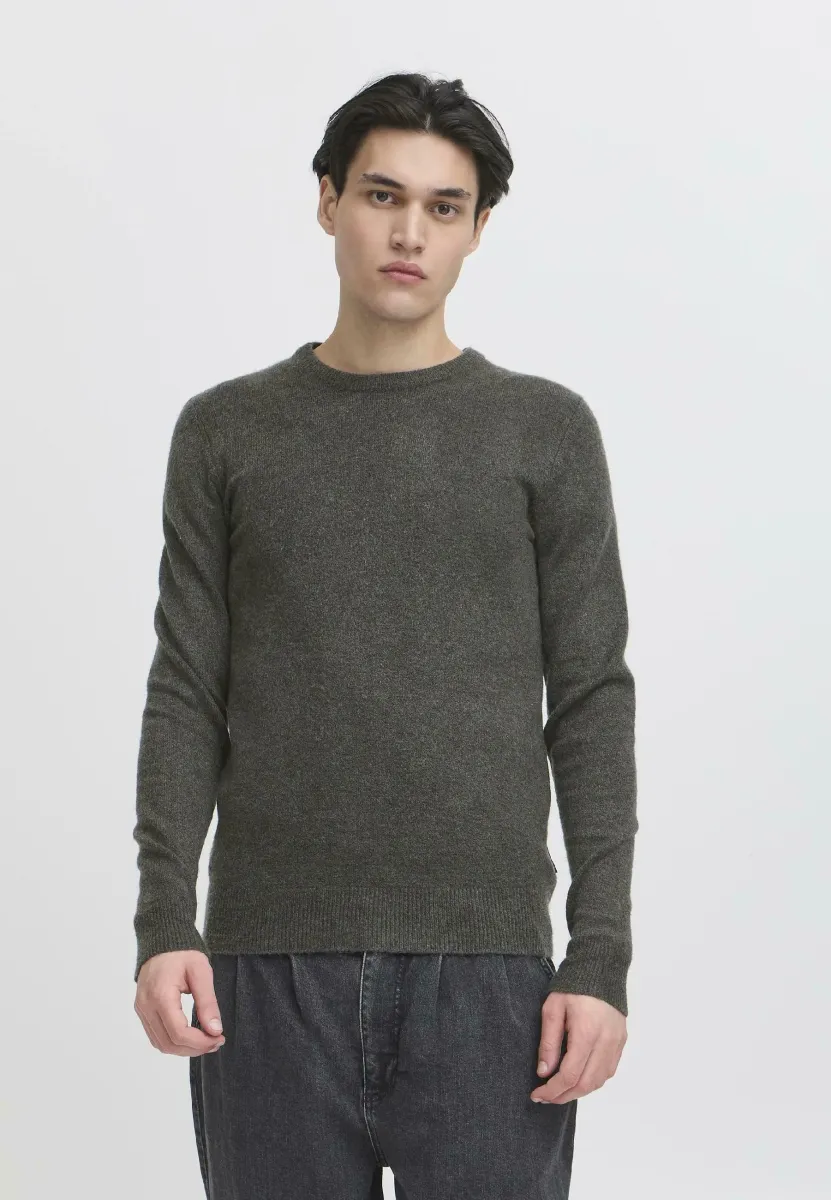 CFHEINE - Strickpullover - dark grey melange