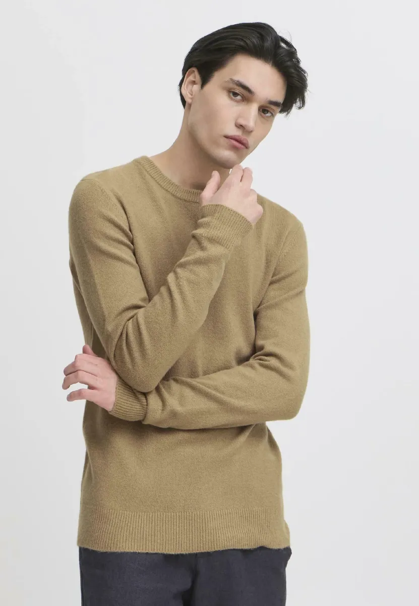 CFHEINE - Strickpullover - silver mink melange